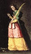 ZURBARAN  Francisco de St. Apolonia painting